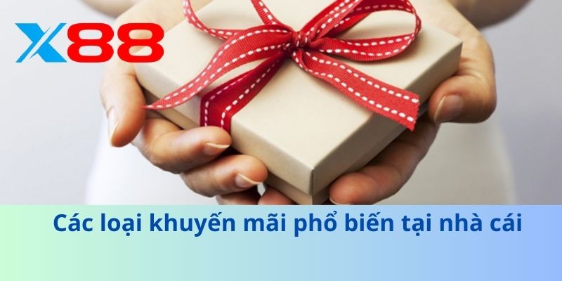 Các loại khuyến mãi phổ biến tại nhà cái