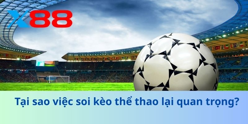 Tại sao việc soi kèo thể thao lại quan trọng?